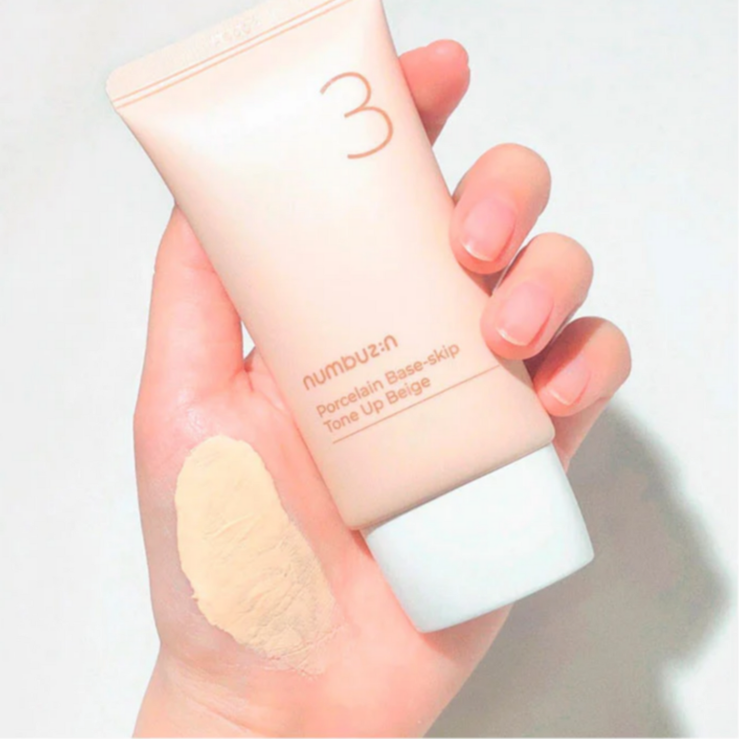 numbuzin No.3 Porcelain Base-skip Tone Up Beige 50ml