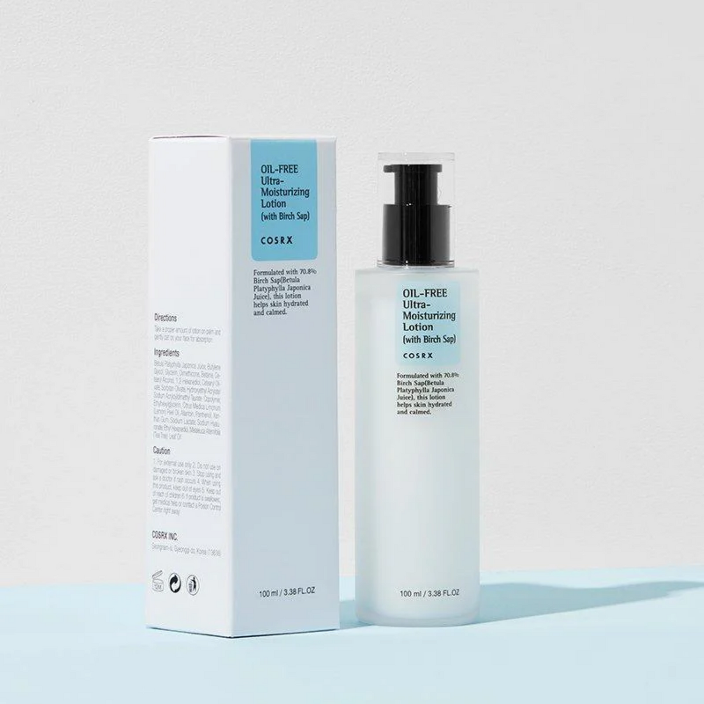 COSRX Oil Free Lotion with Birch Sap 3.38 fl.oz(100ml)