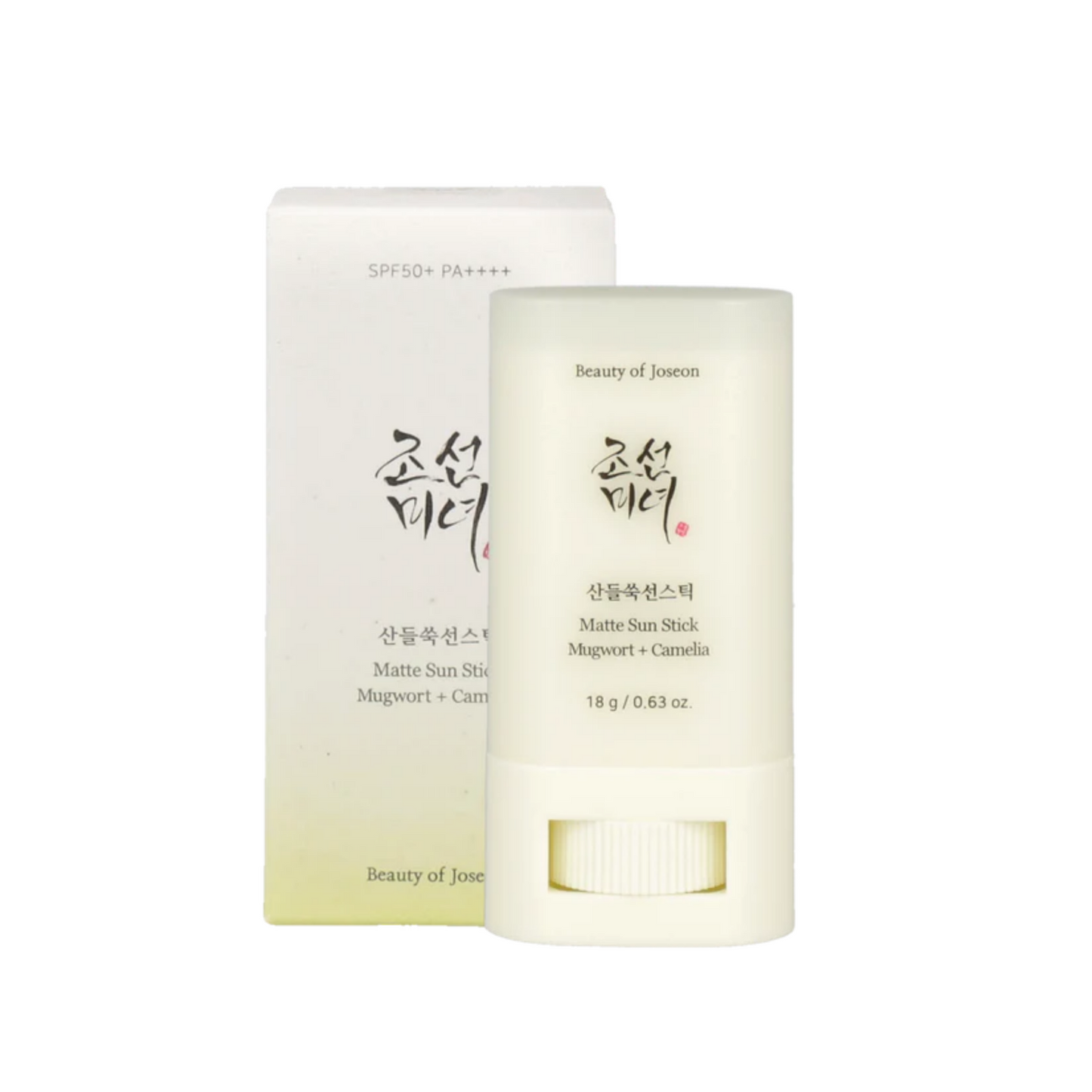 Beauty of Joseon Matte Sun Stick Mugwort + Camilia 18g
