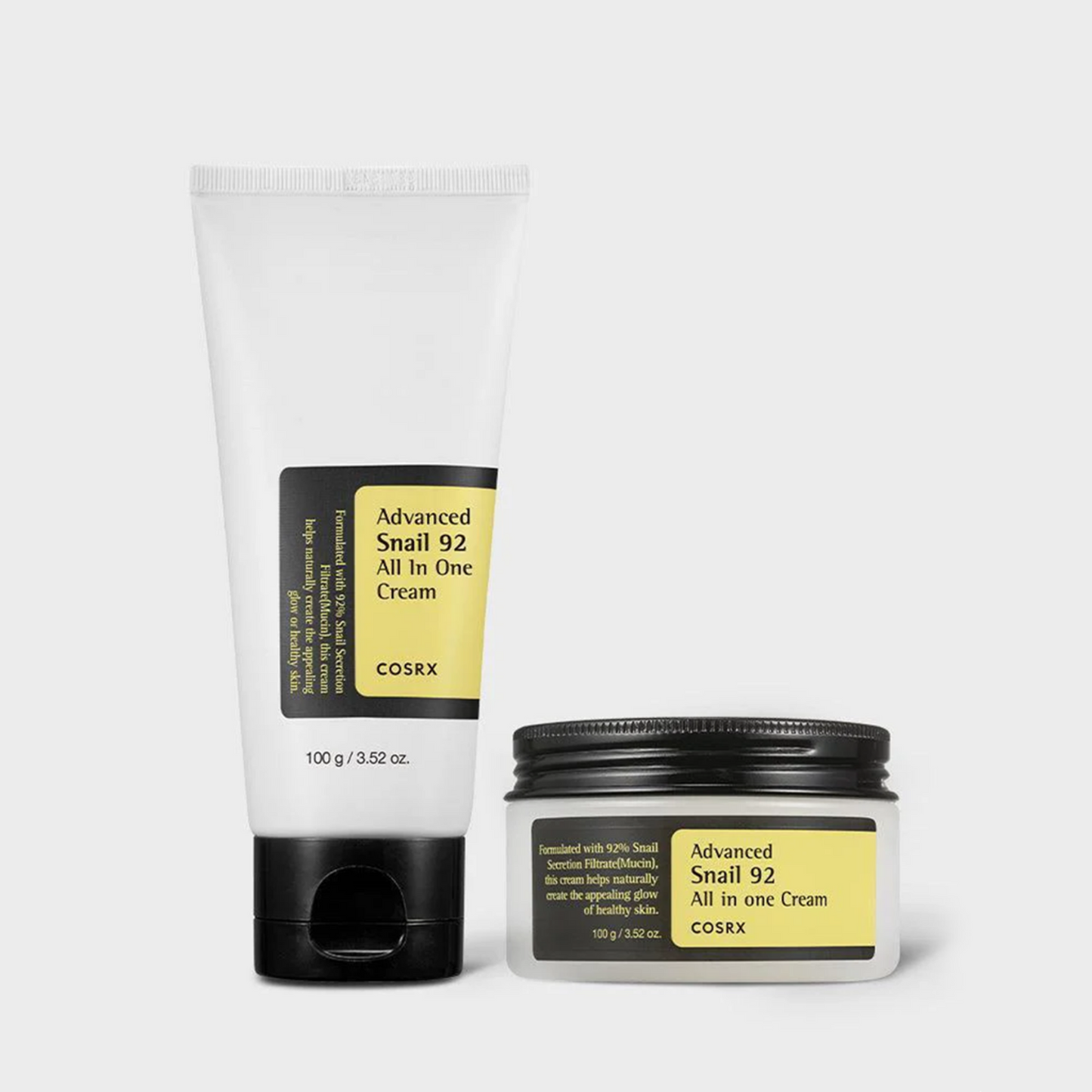 COSRX Snail Mucin 92% Repair Cream 3.52 Fl Oz