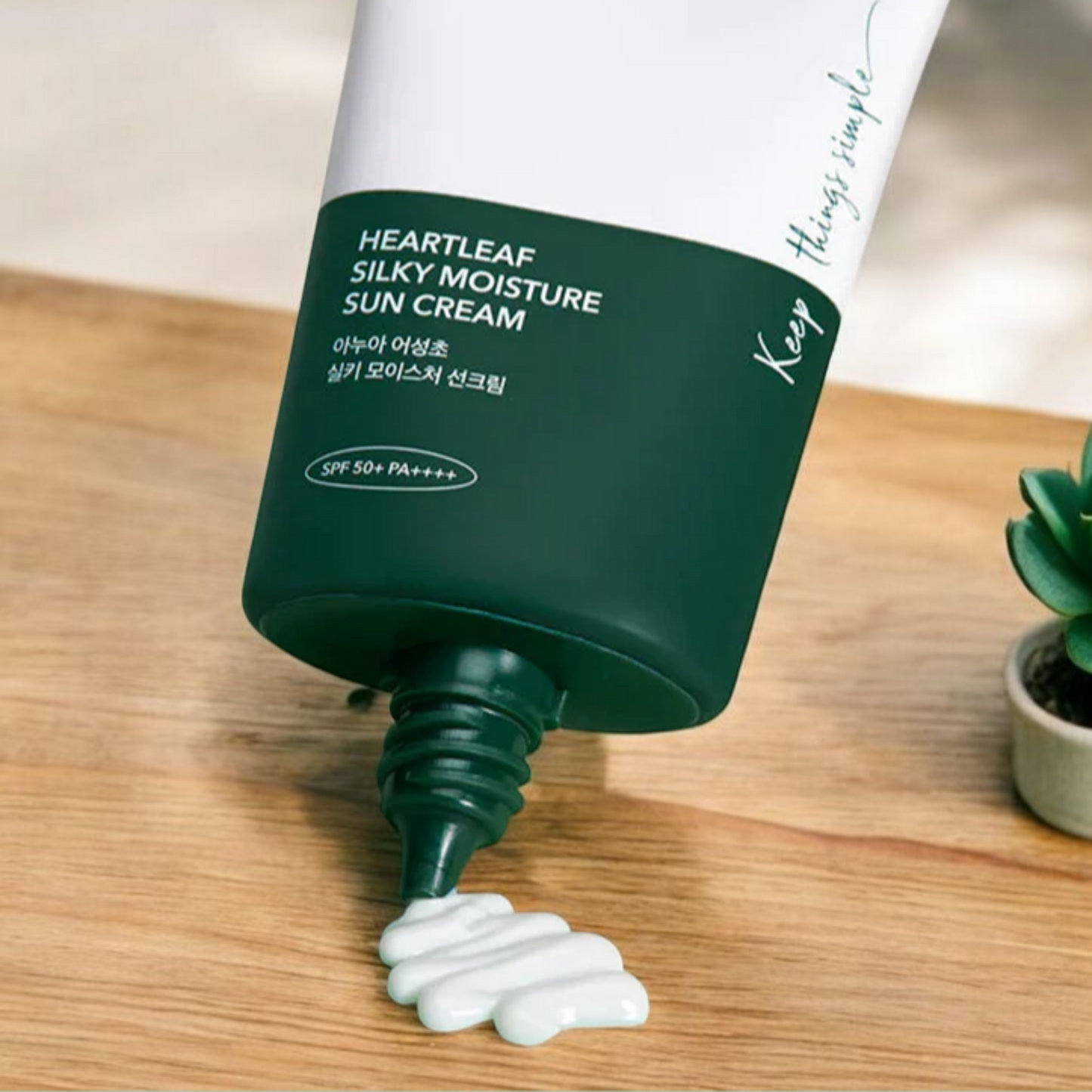 ANUA Heartleaf Silky Moisture Sun Cream 50ml