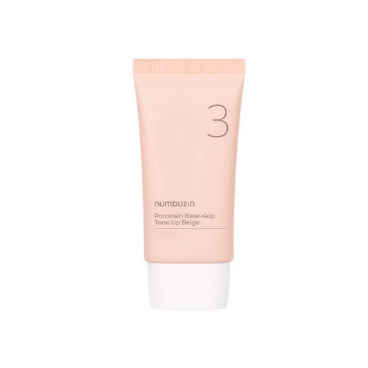 numbuzin No.3 Porcelain Base-skip Tone Up Beige 50ml
