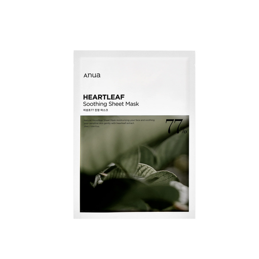 ANUA Heartleaf 77% Soothing Sheet Mask (1ea)