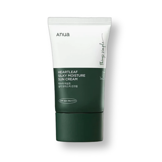ANUA Heartleaf Silky Moisture Sun Cream 50ml